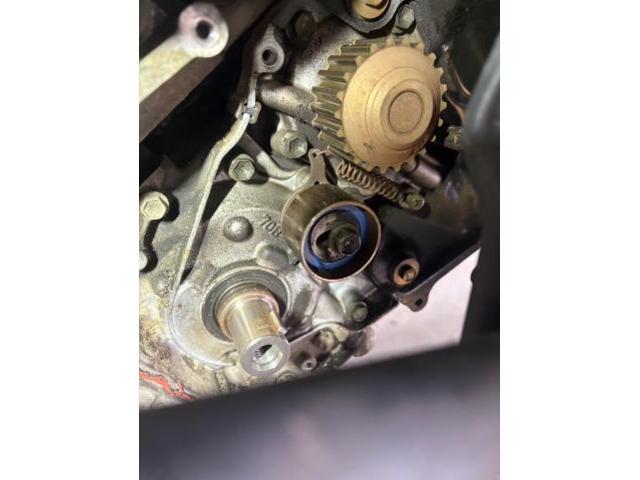 スズキ　エブリイ　エンジン関連修理・整備　タイミングベルト交換　DE51  旧車　ヤングタイマー　エンジン修理　藤井寺　羽曳野　富田林　柏原　阪南鈑金　整備工場