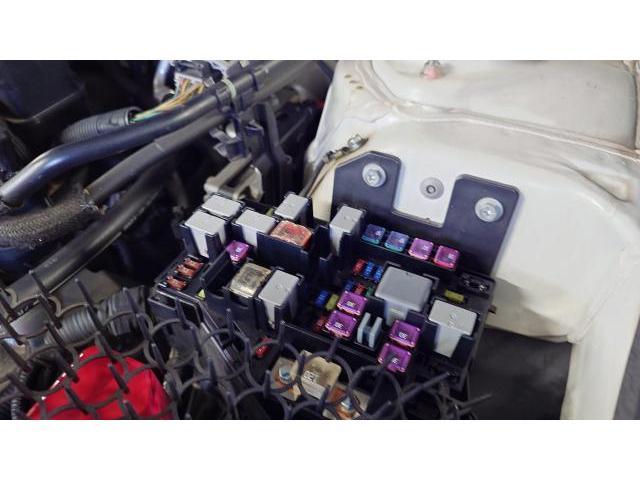 スバル　レガシィツーリングワゴン　電装関連修理・整備　BPR　BRM 水平対向　エアコン　効かない　オーバーヒート　ファンモーター　動いていない　藤井寺　羽曳野　富田林　柏原　効きが悪い　暑い