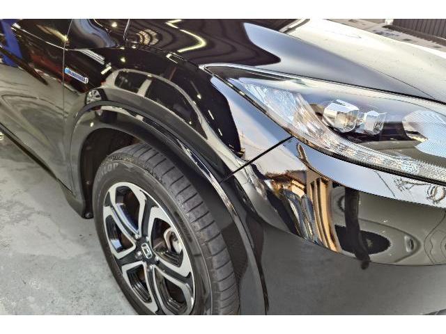 ホンダ　ヴェゼル　板金・外装補修　板金　鈑金　塗装　凹み　へこみ　事故　当てた　自損事故　見積もり　安い　無料代車　藤井寺　羽曳野　富田林　柏原　阪南鈑金　大阪府　大阪市　八尾　平野