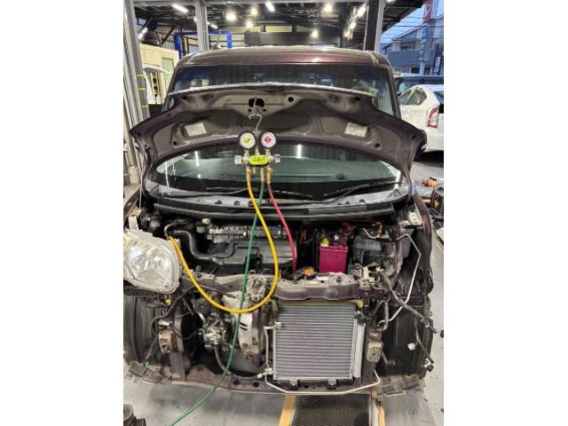 ダイハツ　タント　電装系修理　タントカスタム　　l375s la600s la650s エアコン修理　異音　エアコンが効かない　暑い　効きが悪い　冷たい風が出ない　キー音　音がする　朝一　エンジン　かけだし　異音　変な音