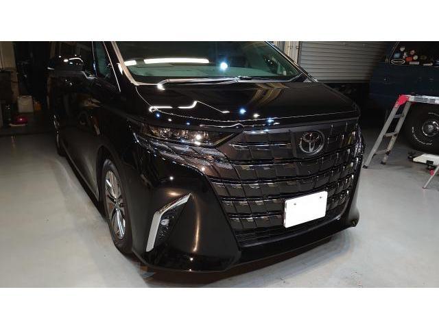 トヨタ　40アルファード　ボディコーティング　AGH40 AGH45 藤井寺　羽曳野　富田林　柏原　八尾　堺　阪南鈑金　ガラスコーティング　セラミックコーティング　GYEON ECLA FEYNLAB