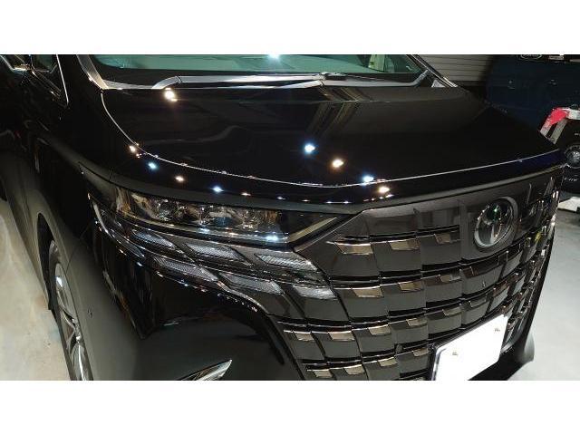 トヨタ　40アルファード　ボディコーティング　AGH40 AGH45 藤井寺　羽曳野　富田林　柏原　八尾　堺　阪南鈑金　ガラスコーティング　セラミックコーティング　GYEON ECLA FEYNLAB