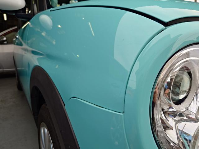 スズキ　アルトラパン　事故　修理　板金・外装補修　he33s　塗装　凹み　傷　当ててしまった　藤井寺　羽曳野　富田林　柏原　八尾　阪南鈑金　　無料代車