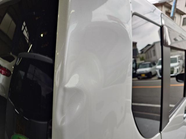 ダイハツ タント 板金・外装補修 へこみ 凹み 傷 事故 保険 格安修理  塗装 鈑金 la650s タントカスタム la600 スライドドア レッカー 無料 藤井寺 羽曳野 富田林 柏原 八尾 堺