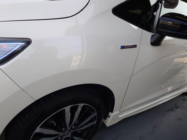 ホンダ　フィット　板金・外装補修　事故　バンパー　擦った　当てた　自損事故　格安修理　塗装　凹み　無料代車　阪南鈑金　藤井寺　羽曳野　富田林　柏原　阪南鈑金　藤井寺　富田林　柏原　羽曳野　阪南鈑金　gf1  gf5  gf4