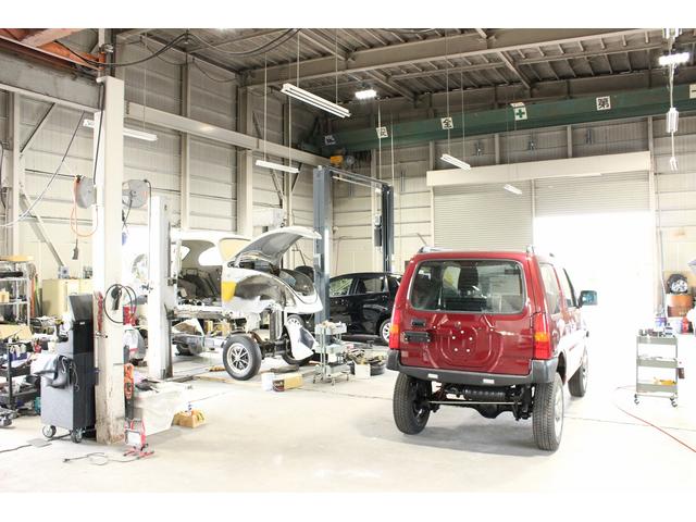 認証工場完備で、一般修理や車検、点検もお任せ下さい。