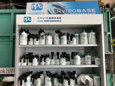 ＰＰＧ社の水性塗料を使用しております！！