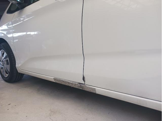 ホンダ　フリード　カラー　NH883P　プラチナホワイトパールー　左フロントドア交換・左スライドドア修理・左サイドシル修理　作業期間　4日　熊本市中央区　東区　西区　北区　植木町　南区　菊陽町　合志市　大津町　他地域のお客様も大歓迎です!!