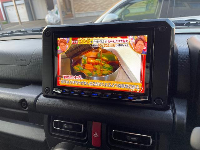 スズキ　ジムニーシエラ　カーナビ・ETC・ドラレコ取付