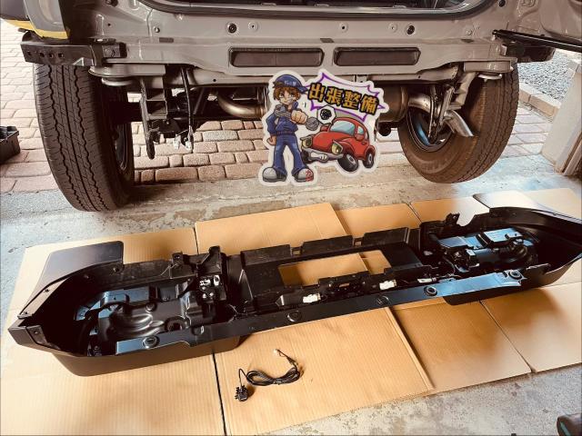 スズキ　ジムニーシエラ　カーナビ・ETC・ドラレコ取付