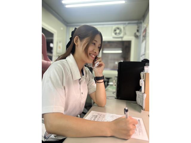電話対応は女性スタッフが担当。安心してお問い合わせください！