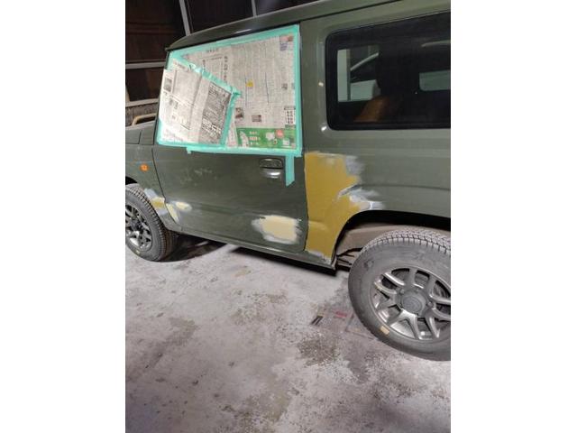 スズキ　ジムニーシエラ　板金・外装補修