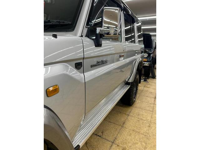 トヨタ　ランドクルーザー７０　出張洗車　ハイブリッドナノポリマーコーティング