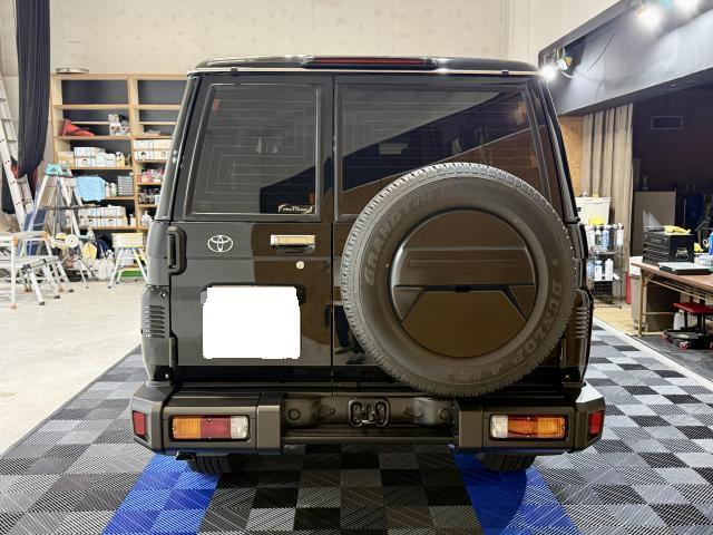 【トヨタ　ランドクルーザー７０　セラミックコーティング　ボディ研磨　アルミホィールコーティング】福岡市　博多区　南区　中央区　東区　西区　城南区　早良区　大野城　春日　太宰府　那珂川　筑紫野　粕屋