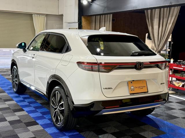 【ホンダ　ヴェゼル　セラミックコーティング　ボディ研磨　ヘッドライト、アルミ、ウィンドウコーティング】福岡市　博多区　南区　中央区　東区　西区　城南区　早良区　大野城　春日　太宰府　那珂川　筑紫野　粕屋