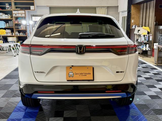 【ホンダ　ヴェゼル　セラミックコーティング　ボディ研磨　ヘッドライト、アルミ、ウィンドウコーティング】福岡市　博多区　南区　中央区　東区　西区　城南区　早良区　大野城　春日　太宰府　那珂川　筑紫野　粕屋