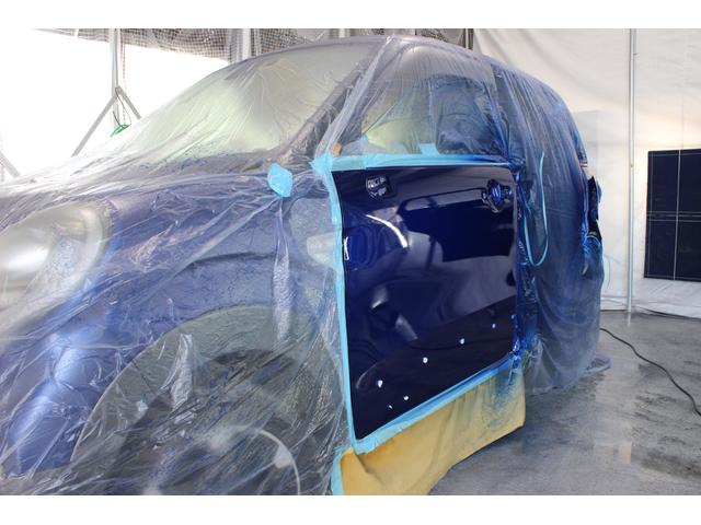 塗装ブース完備で、綺麗に塗装補修可能です