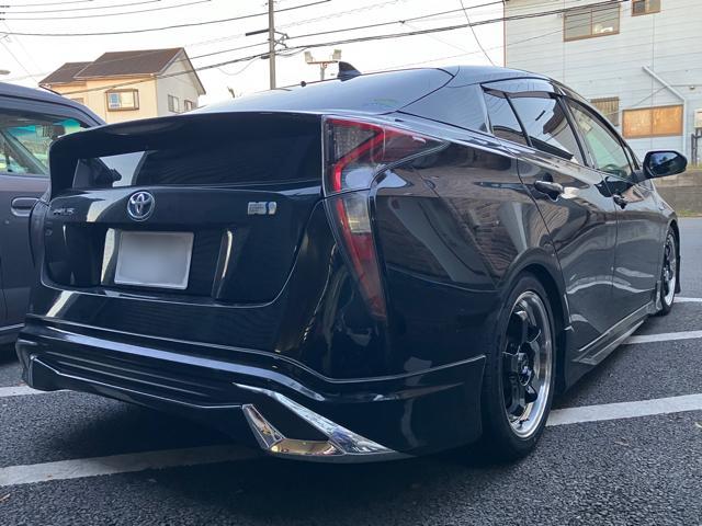 50プリウス ダウンサス.ワイパーレスキット.社外ホイール 50プリウス ダウンサス.ワイパーレスキット.社外ホイール