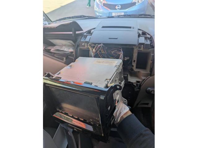 日産　ルークス　ETC取付