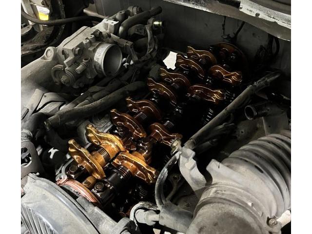 マツダ　ボンゴ　サーモスタット交換　タペットカバーガスケット交換　パワーステアリングホース交換　　大和郡山市　奈良市　天理市　橿原市　香芝市　五條市　奈良県全域　全国大歓迎