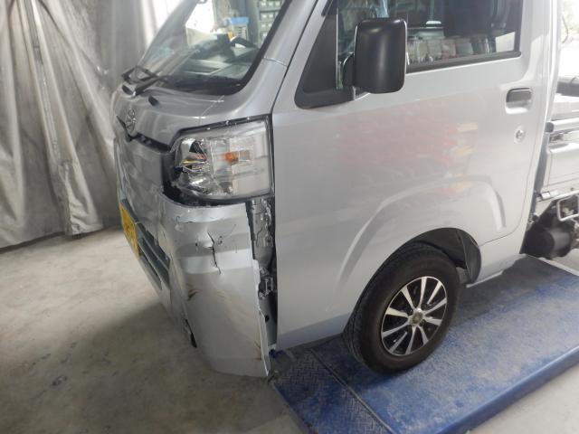 ダイハツ　ハイゼットトラック　板金・外装補修 鈑金　塗装　コーティング　車検　富山　魚津　黒部　滑川　トヨタ　スバル　マツダ　日産　ホンダ　外車　バイク　　