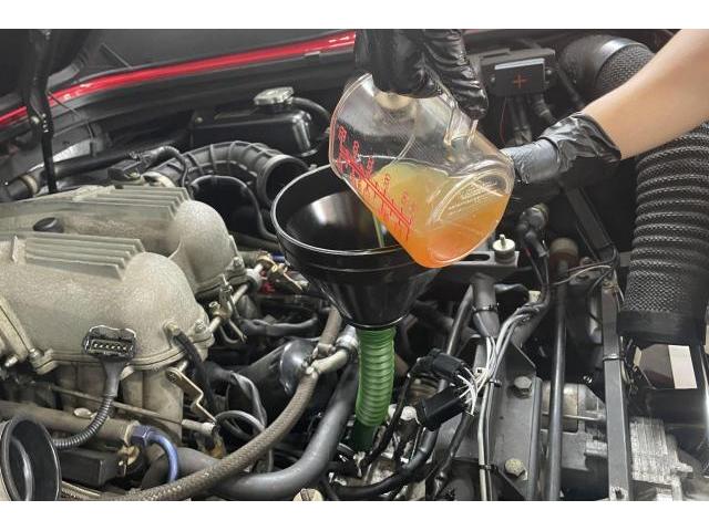 【フェラーリ　３４８】MTオイル交換+SOD-1Plus添加で予防整備！_F348S　MTオイル交換　予防整備　2速ギヤが入りにくい　