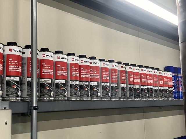 【下回り防錆ウルト施工】