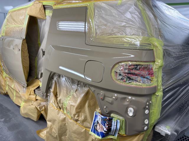 fjクルーザー板金塗装