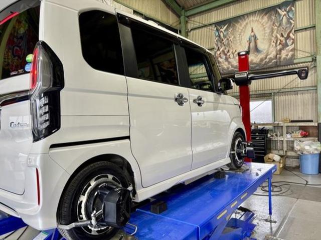 ホンダ N-BOXカスタム サスペンション・足回りパーツ取付