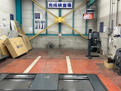 指定工場（車検テスター完備）！