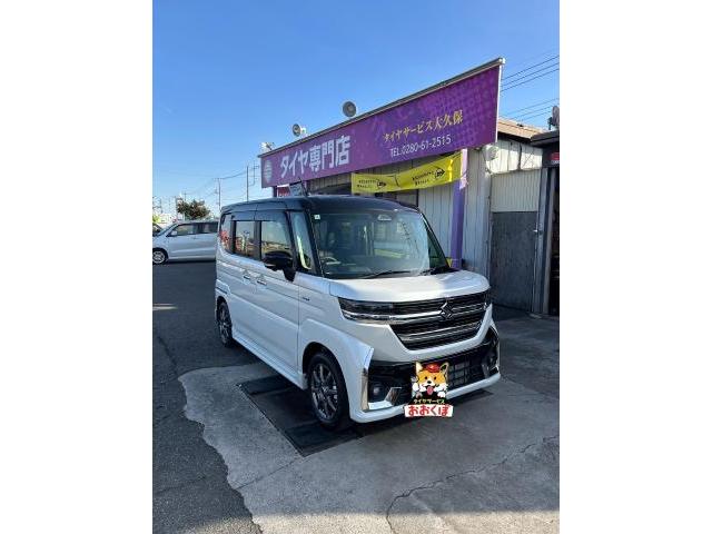 スペーシアカスタムＺ スタッドレスタイヤSET組 加須市 羽生市 久喜市 幸手市 古河市 板倉町