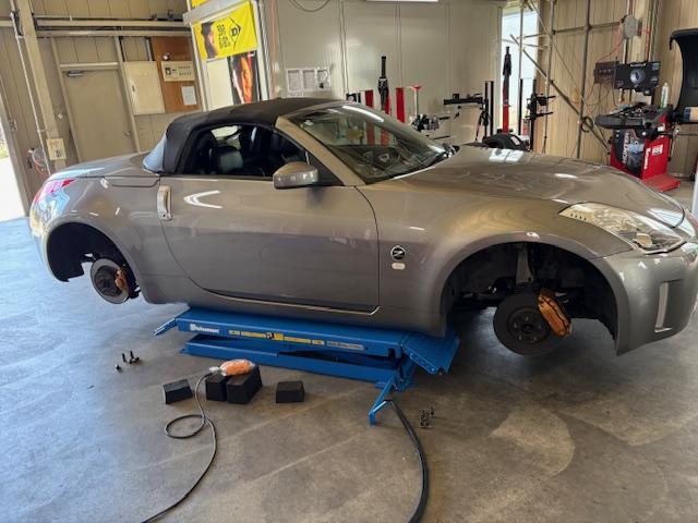 日産 フェアレディZ ホイール・タイヤ交換