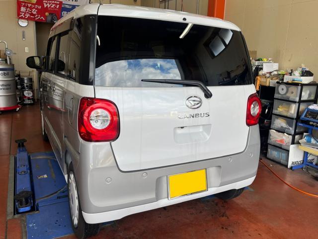 ダイハツ　ムーヴキャンバス　ガソリン車用(オイル交換)　エンジンオイル　石川県　小松市　能美市　川北町　白山市　野々市市　金沢市　新車　中古車　マイカーリース　スーパー乗るだけセット