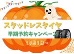 スタッドレスタイヤ早期予約キャンペーン★
