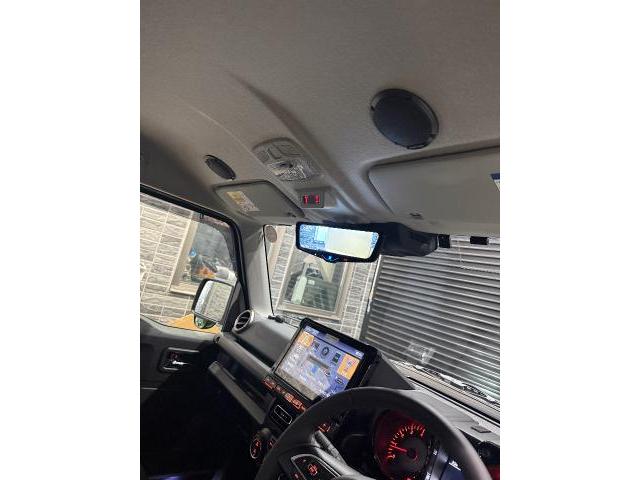 スズキ　ジムニーノマド　カーナビ、ETC、バックカメラ、デジタルインナーミラードラレコ、天井スピーカー取付　東京/埼玉/武蔵村山/立川/昭島/所沢/入間/八王子/福生/羽村/東大和/日野/国立