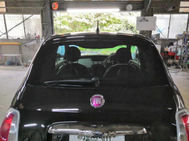 フィアット　５００　色褪せ塗装 東区　博多区　中央区　南区　城南区　早良区　西区　中間マージンなし　