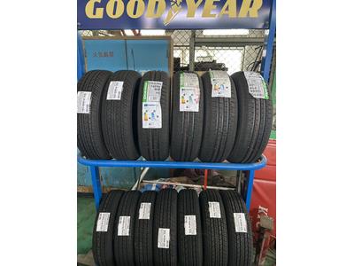 タイヤは常に在庫を用意しています！