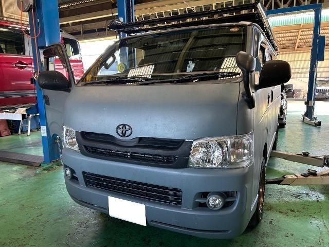 トヨタ　ハイエース  ＫＤＨ２０１Ｖ　ＤＰＦチェックランプ点灯　ＤＰＦリビルト品交換
