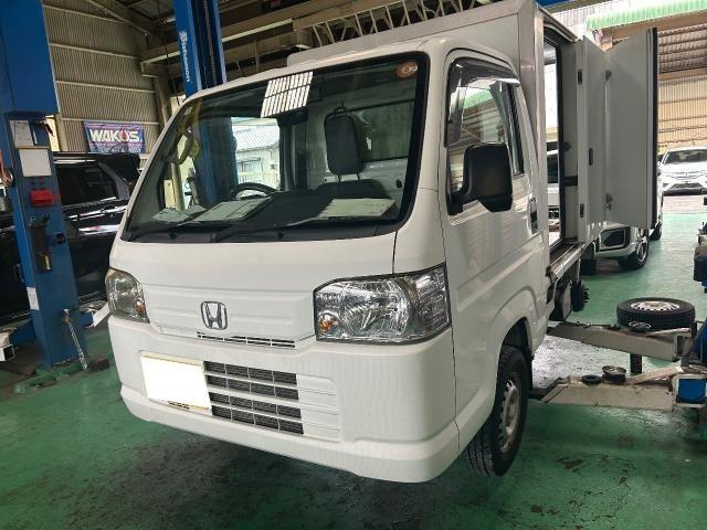 ホンダ　アクティトラック　オルタネータ交換