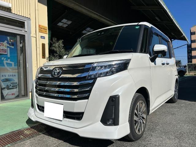 トヨタ　ルーミー　フロントバンパーキズ交換　パーツ交換修理

