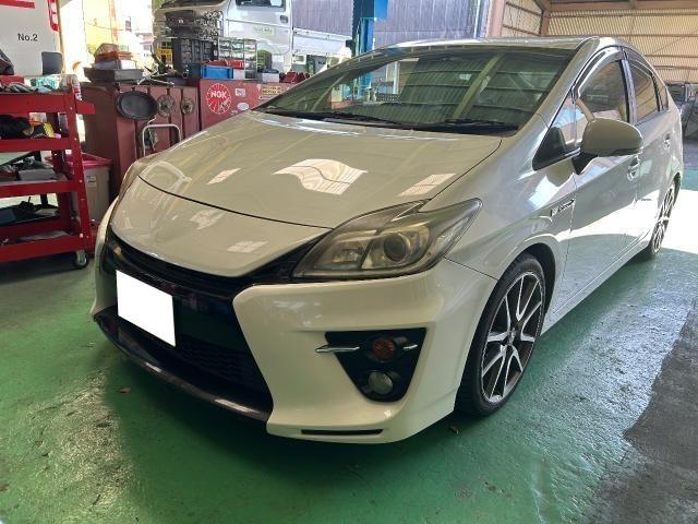 トヨタ　３０プリウス　　段差で異音　ステアリングコラム　インタミシャフト　交換