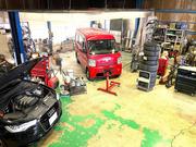 自社内に塗装ブースを完備