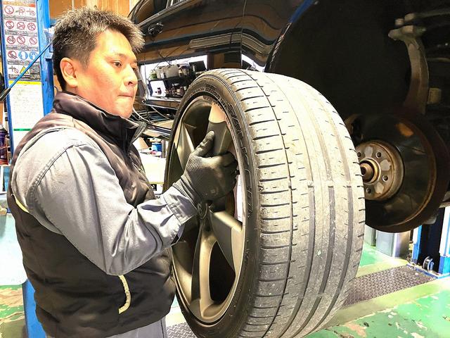 タイヤ保管サービス有