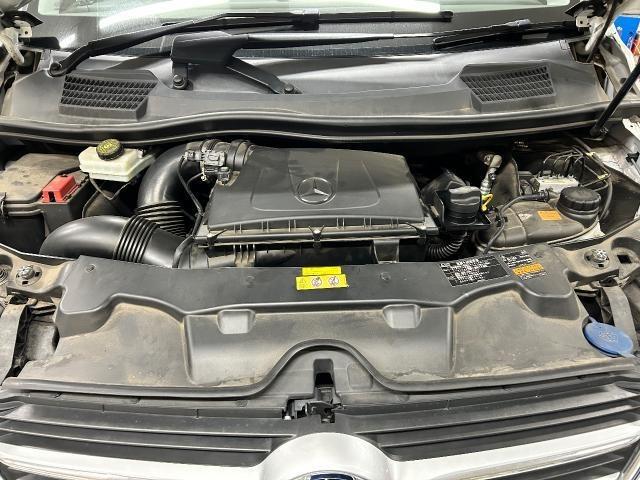 447のＶクラス（V220d）651エンジン、ウォーターポンプより冷却水漏れ、交換。坂戸市　鶴ヶ島市　日高市　毛呂山町　越生町　ときがわ町　鳩山町　東松山市　川越市　狭山市　入間市　他地域大歓迎です。