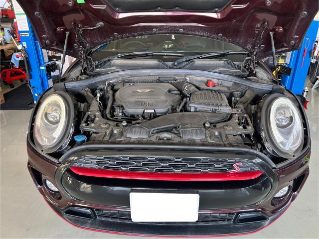 ＭＩＮＩ（F54）ディーゼル車用(エンジンオイル&フィルター交換)。坂戸市　鶴ヶ島市　日高市　毛呂山町　越生町　ときがわ町　鳩山町　東松山市　川越市　狭山市　入間市　他地域大歓迎です。