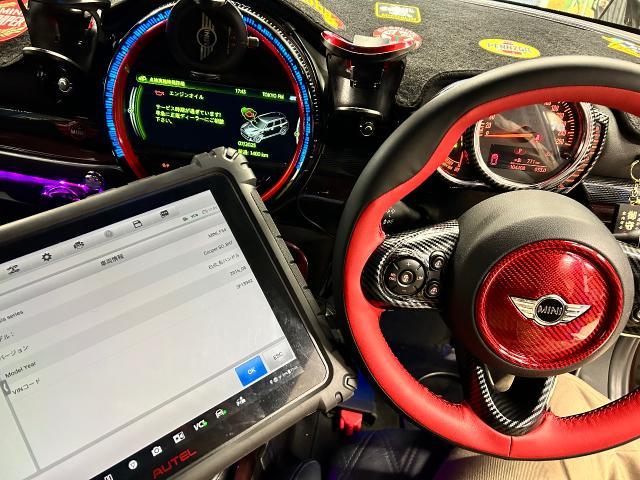 ＭＩＮＩ（F54）ディーゼル車用(エンジンオイル&フィルター交換)。坂戸市　鶴ヶ島市　日高市　毛呂山町　越生町　ときがわ町　鳩山町　東松山市　川越市　狭山市　入間市　他地域大歓迎です。