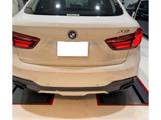 2017年式ＢＭＷ　Ｘ６（F16）リア左右エアサス交換。坂戸市　鶴ヶ島市　日高市　毛呂山町　越生町　ときがわ町　鳩山町　東松山市　川越市　狭山市　入間市　他地域大歓迎です。
