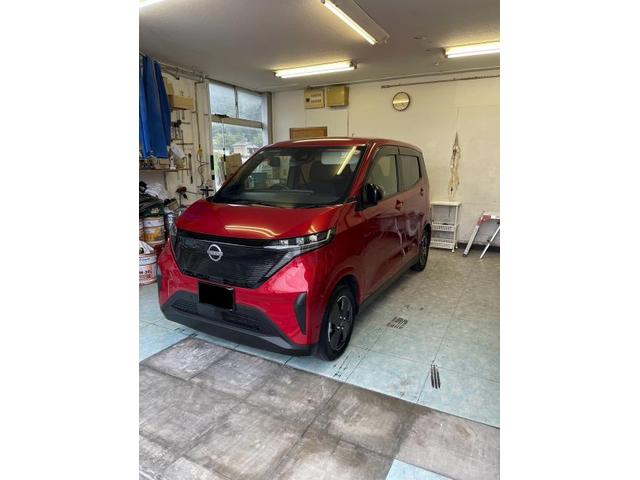 日産　サクラ　諏訪　カーコーティング