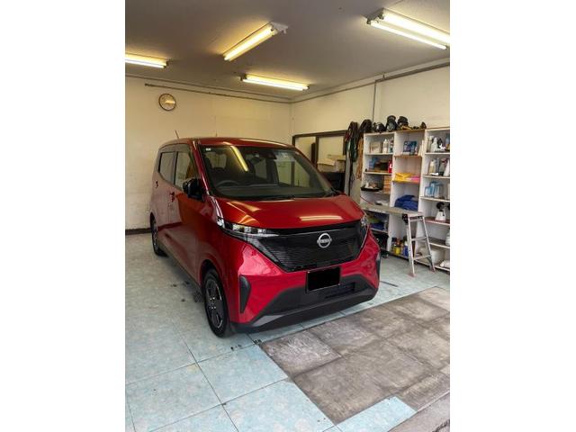 日産　サクラ　諏訪　カーコーティング