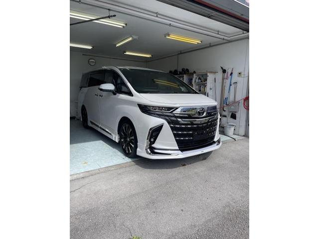 トヨタ　アルファード　諏訪　カーコーティング